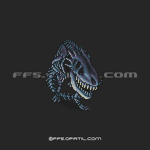 FF5 モンスター図鑑 - ボーンドラゴン